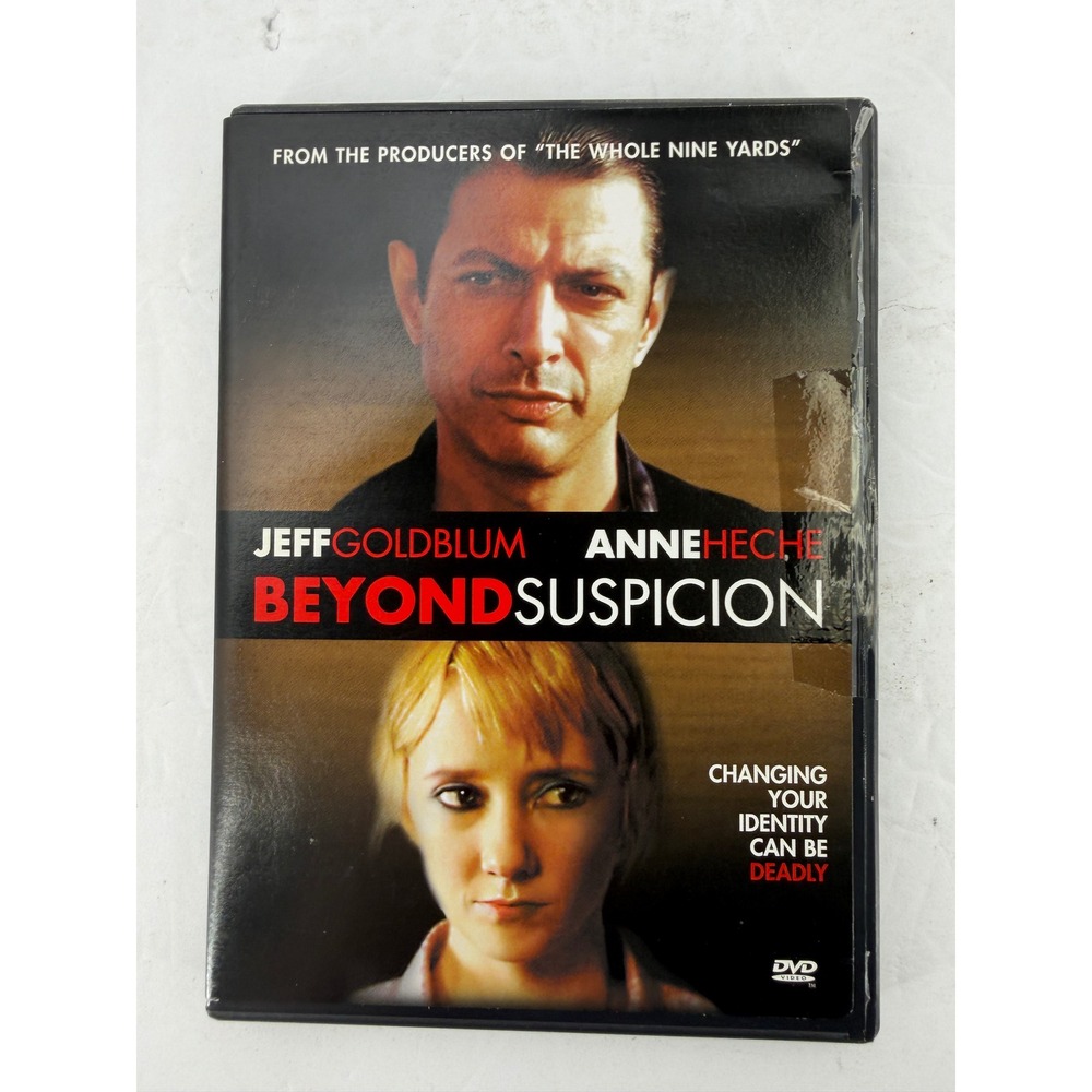 Beyond Suspicion DVD Jeff Goldblum Anne Heche Thriller Movie Widescreen Extras